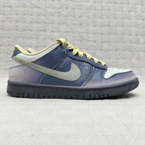 Nike Dunk Low "I am Fearless!" Kids Size 3.5 Blue‎ Low Top Sneakers FQ8354-491